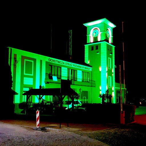 300 Watt LED Scheinwerfer, Ambientebeleuchtung in Grün, sehr dekorativ, zu mieten bei VEITLIGHT® in Berlin Lichtenberg