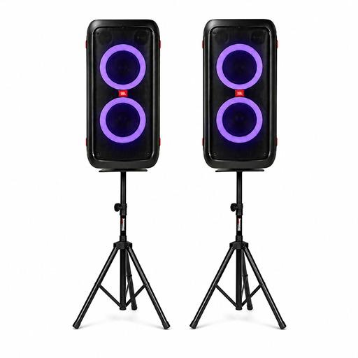 Musikanlage 1 mit JBL Partyboxen; Geräteansichten; zu mieten bei VEITLIGHT® in Berlin Lichtenberg